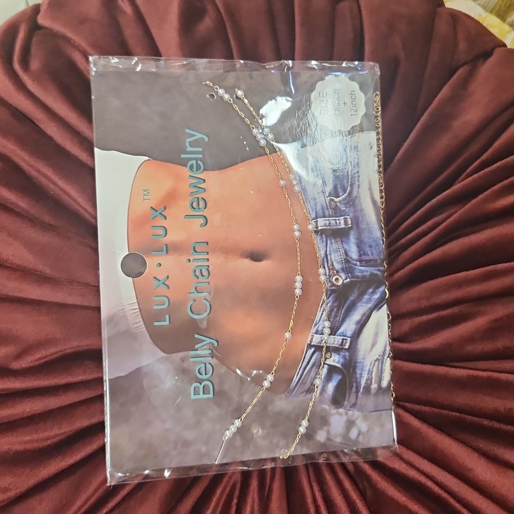 Vintage belly chain jewelry